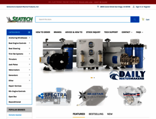 seatechmarineproducts.com screenshot