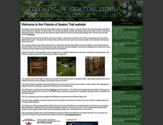 seatontrail.org screenshot