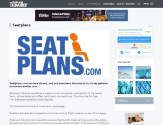 seatplans.com screenshot
