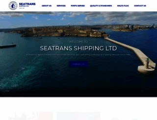 seatrans.com.mt screenshot