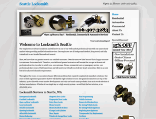 seattle--locksmith.com screenshot