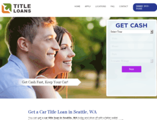 seattle-cartitleloans.com screenshot
