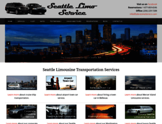 seattle-limo.com screenshot
