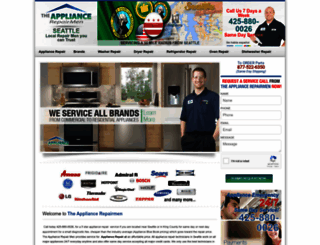 seattleappliancerepairmen.com screenshot