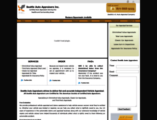 seattleautoappraisers.com screenshot