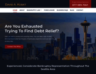 seattlebankruptcylawyer.com screenshot