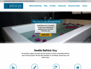 seattlebathtubguy.com screenshot