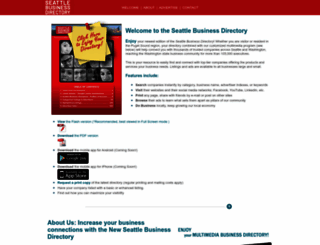 seattlebusinessdir.com screenshot