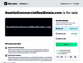 seattlecommercialrealestate.com screenshot