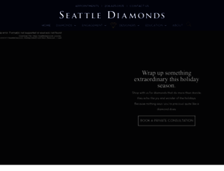 seattlediamonds.com screenshot