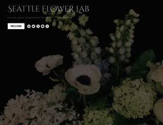 seattleflowerlab.com screenshot