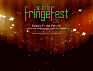 seattlefringefestival.org screenshot