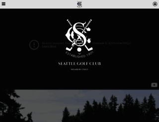 seattlegolfclub.com screenshot