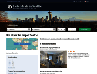 seattlehotelsites.com screenshot