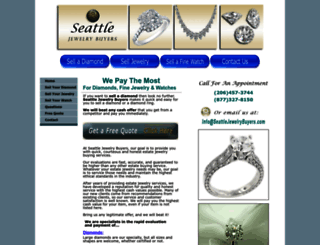 seattlejewelrybuyers.com screenshot