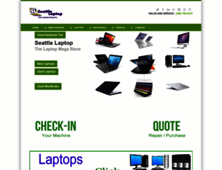 seattlelaptop.com screenshot