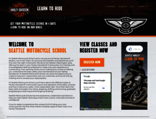 seattlemotorcycleschool.com screenshot