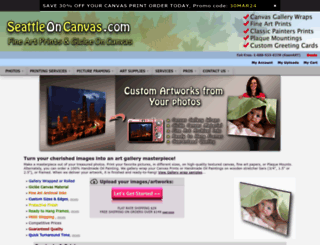 seattleoncanvas.com screenshot