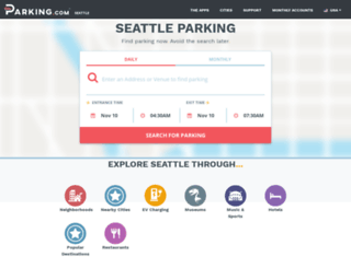 seattleparking.spplus.com screenshot