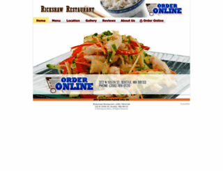 seattlerickshaw.com screenshot