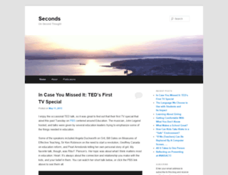 seattleseconds.wordpress.com screenshot