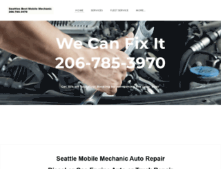 seattlesmobilemechanic.com screenshot