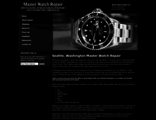 seattleswisswatchrepairandservice.com screenshot