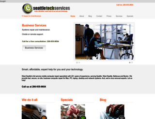 seattletechservices.com screenshot