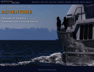 seattleyachts.com screenshot