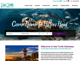 seaturtlegetaways.com screenshot