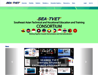 seatvet.seameo.org screenshot