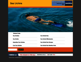 seaurchins.com.au screenshot