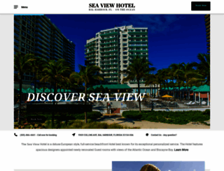 seaview-hotel.com screenshot
