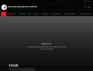 seaviewaquarium.com.au screenshot