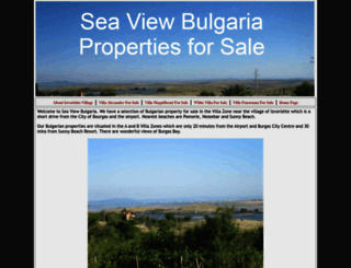 seaviewbulgaria.co.uk screenshot