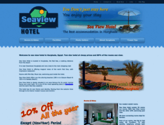 seaviewhotel.com.eg screenshot