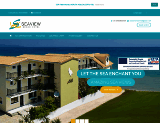 seaviewhotel.gr screenshot