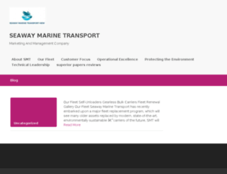 seawaymarinetransport-new.com screenshot