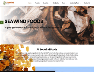 seawindfoods.com screenshot