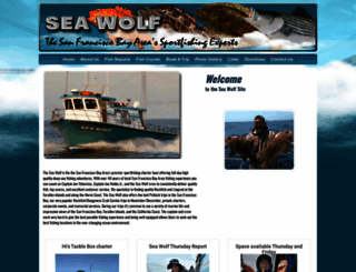 seawolfsportfishing.com screenshot