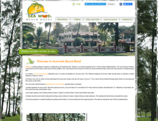 seawoodsbeachhotel.com screenshot
