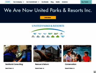 seaworldparks.com screenshot