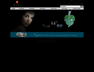 seazenjewelry.com screenshot