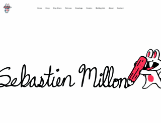 sebastienmillon.com screenshot