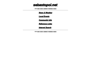 sebastopol.net screenshot