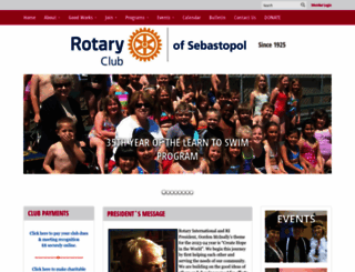 sebastopolrotary.com screenshot
