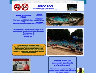 sebcopool.com screenshot