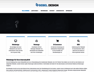sebel-design.com screenshot