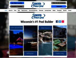 sebestapools.com screenshot