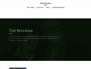 secchia.com screenshot